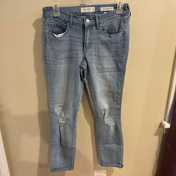Jessica Simpson Women’s Forever Skinny Crop Jeans Size 27 - Picture 1 of 4